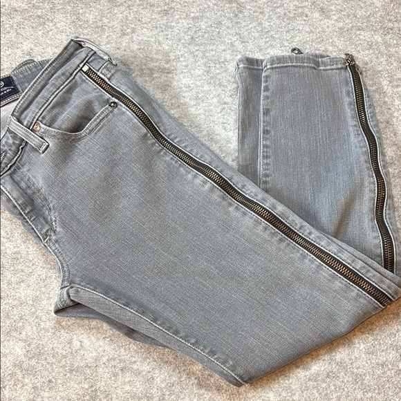 AG The Camila Super Skinny Jeans – Size 27R | Distressed Gray 👖 - Picture 16 of 16